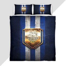 Preston North End FC EFL Championship 04 Duvet Cover - Preston North End Bedding Set