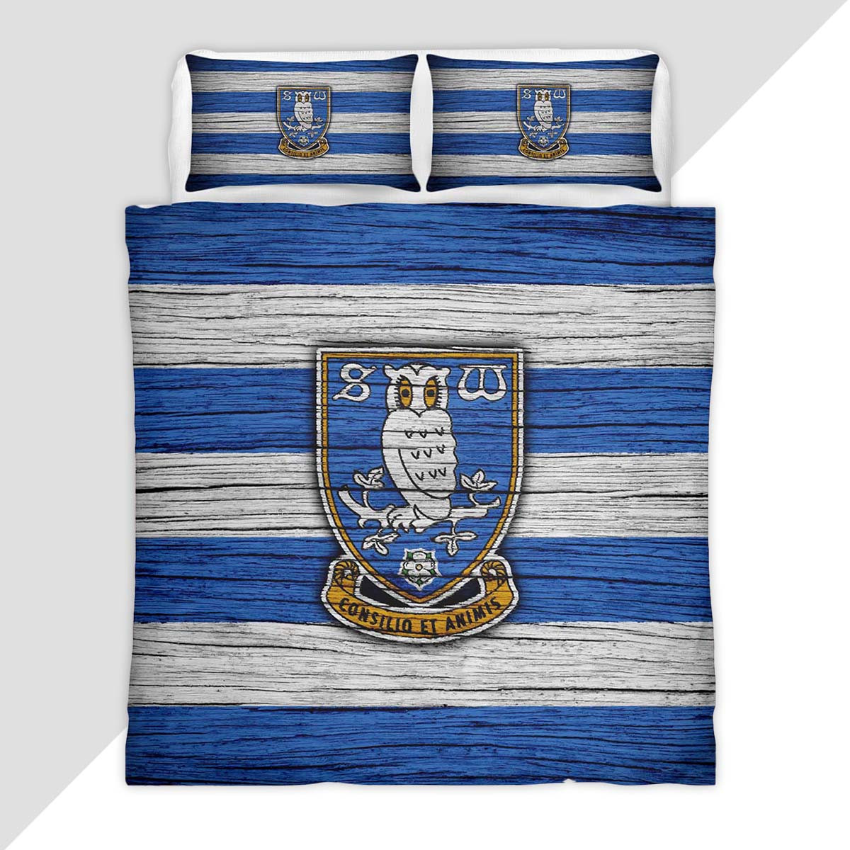 Sheffield Wednesday FC EFL Championship 04 Duvet Cover - Sheffield Wednesday Bedding Set