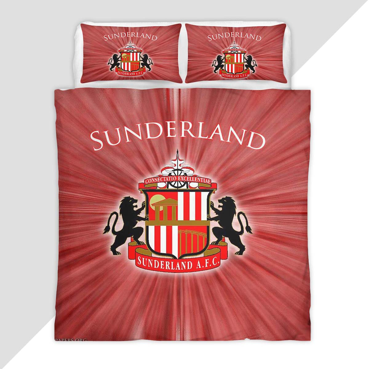 Sunderland A.F.C FC EFL Championship 15 Duvet Cover - Sunderland AFC Bedding Set