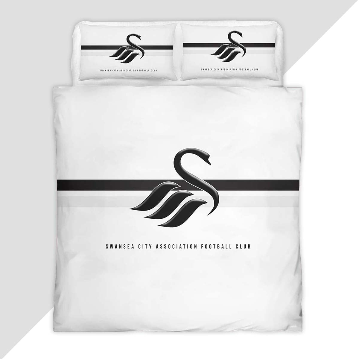 Swansea City AFC EFL Championship 09 Duvet Cover - Swansea City Bedding Set