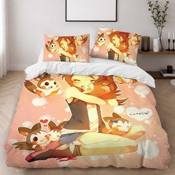 Detective Pokemon Film Characters Duvet Cover - Pokemon Bedding Set 2