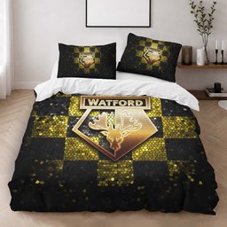 Watford FC EFL Championship 12 Duvet Cover - Watford FC Bedding Set 2