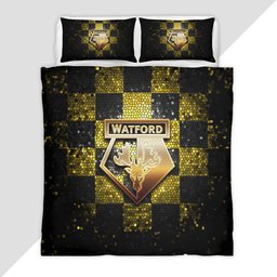 Watford FC EFL Championship 12 Duvet Cover - Watford FC Bedding Set