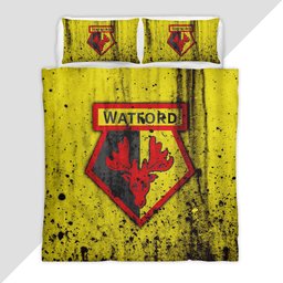 Watford FC EFL Championship 08 Duvet Cover - Watford FC Bedding Set