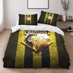 Watford FC EFL Championship 09 Duvet Cover - Watford FC Bedding Set 2