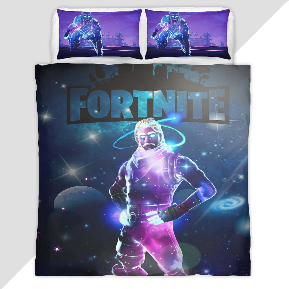 Galaxy Skin Fortnite Duvet Cover - Fortnite Bedding Set