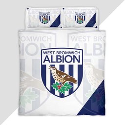 West Bromwich WBA FC EFL Championship 04 Duvet Cover - West Bromwich Albion Bedding Set