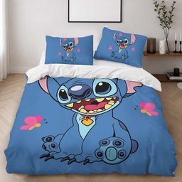 Disney Stitch 66 Duvet Cover - Lilo and Stitch Bedding Set 2