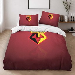 Watford FC EFL Championship 16 Duvet Cover - Watford FC Bedding Set 2