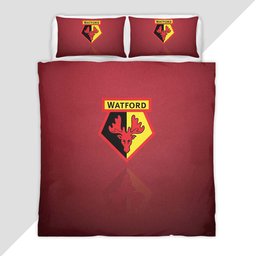 Watford FC EFL Championship 16 Duvet Cover - Watford FC Bedding Set
