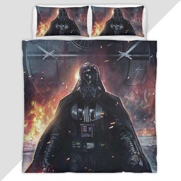 Darth Vader With Fire Star Wars 1005 Duvet Cover - Star Wars Bedding Set