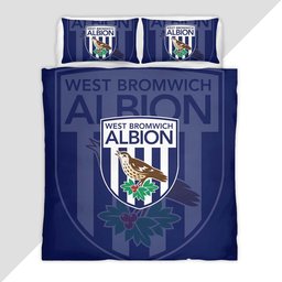 West Bromwich WBA FC EFL Championship 13 Duvet Cover - West Bromwich Albion Bedding Set