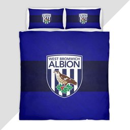 West Bromwich WBA FC EFL Championship 06 Duvet Cover - West Bromwich Albion Bedding Set