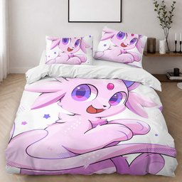 Espeon Pokemon 5 Duvet Cover - Pokemon Bedding Set 2