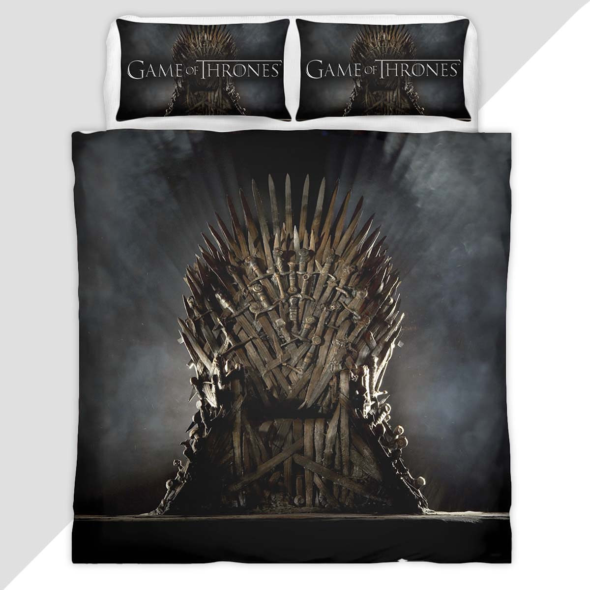 Game of Thrones Iron Throne 21 Duvet Cover - Game of Thrones Bedding Set