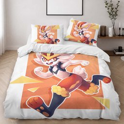 Cinderace Pokemon 2 Duvet Cover - Pokemon Bedding Set 2