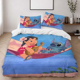 Disney Lilo And Stitch Characters 1002 Duvet Cover - Lilo and Stitch Bedding Set 2