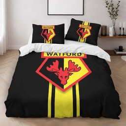 Watford FC EFL Championship 20 Duvet Cover - Watford FC Bedding Set 2