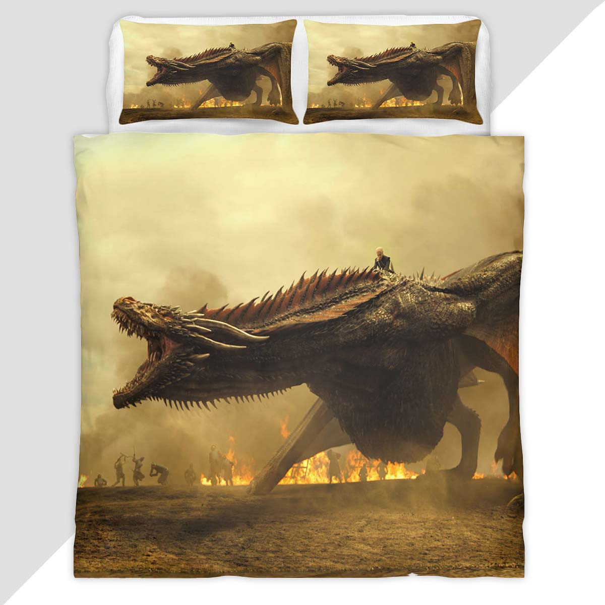 Game of Thrones Dragon 34 Duvet Cover - Game of Thrones Bedding Set