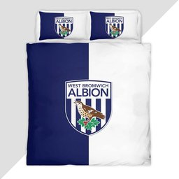 West Bromwich WBA FC EFL Championship 01 Duvet Cover - West Bromwich Albion Bedding Set