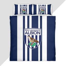 West Bromwich WBA FC EFL Championship 03 Duvet Cover - West Bromwich Albion Bedding Set