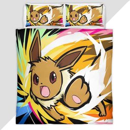 Eevee Evolution Pokemon 11 Duvet Cover - Pokemon Bedding Set