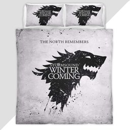 Game of Thrones Winter is Coming 02 Duvet Cover - Game of Thrones Bedding Set