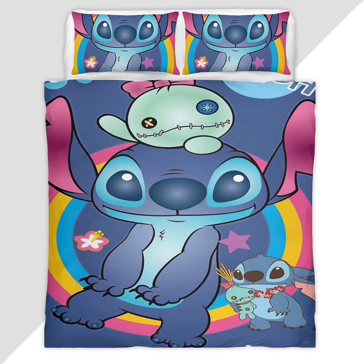 Disney Stitch 25 Duvet Cover - Lilo and Stitch Bedding Set