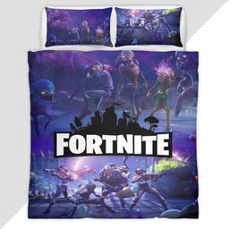 Fortnite Zombie FN01 Duvet Cover - Fortnite Bedding Set