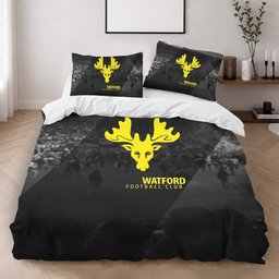 Watford FC EFL Championship 14 Duvet Cover - Watford FC Bedding Set 2