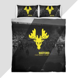 Watford FC EFL Championship 14 Duvet Cover - Watford FC Bedding Set