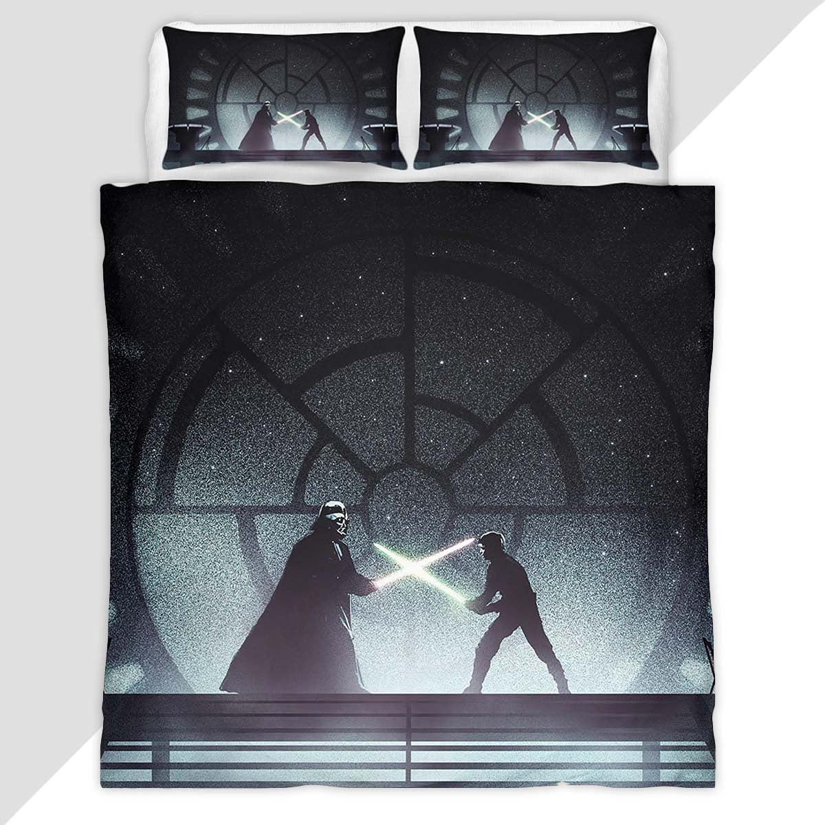 Darth Vader Vs Luke Skywalker StarWars Duvet Cover - Star Wars Bedding Set
