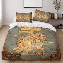 Game of Thrones Map 03 Duvet Cover - Game of Thrones Bedding Set 2