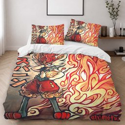 Cinderace Pokemon 6 Duvet Cover - Pokemon Bedding Set 2