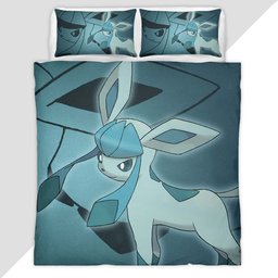 Glaceon Pokemon 2 Duvet Cover - Pokemon Bedding Set