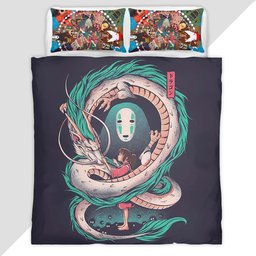 Ghibli Spirited Away 1003 Duvet Cover - Studio Ghibli Bedding Set