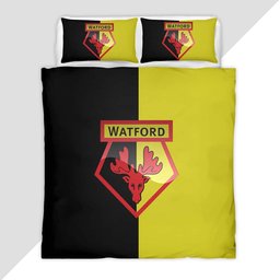 Watford FC EFL Championship 05 Duvet Cover - Watford FC Bedding Set