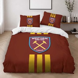 West Ham United Football Club 6 Duvet Cover - West Ham United Bedding Set 2