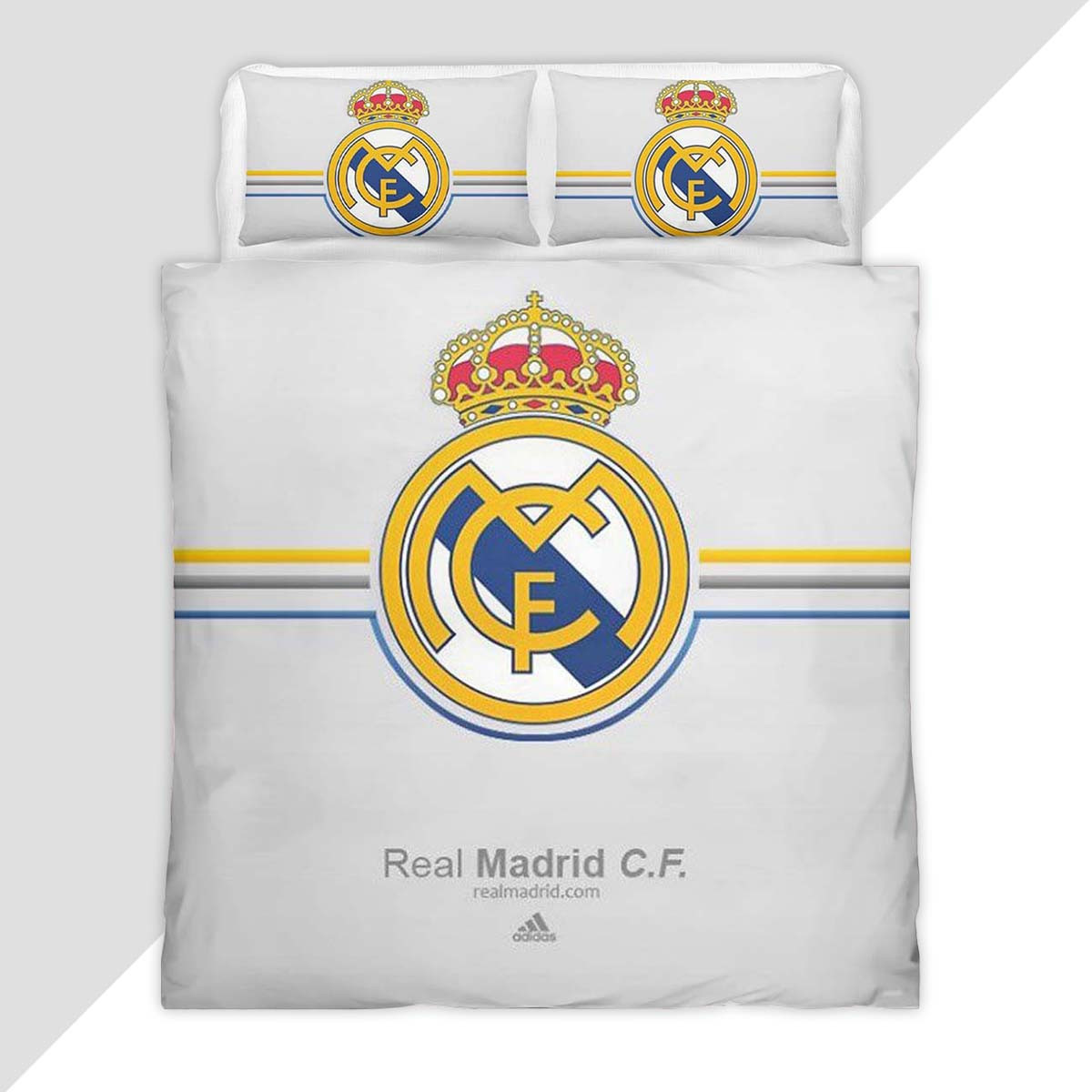 Real Madrid Football Club 01 Duvet Cover - Real Madrid Bedding Set