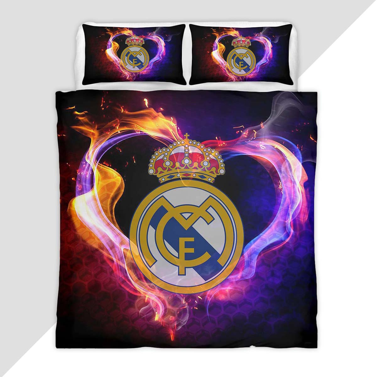 Real Madrid Football Club 11 Duvet Cover - Real Madrid Bedding Set
