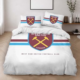 West Ham United Football Club 4 Duvet Cover - West Ham United Bedding Set 2