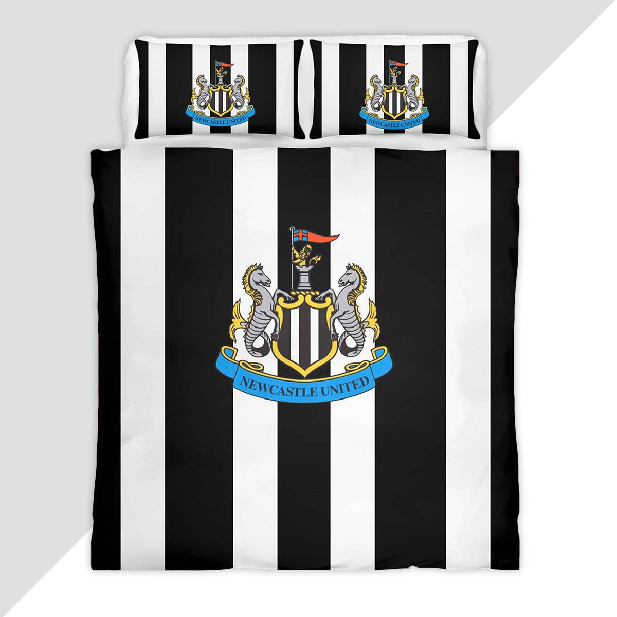 Newcastle United Premier League Duvet Cover - Newcastle United Bedding Set