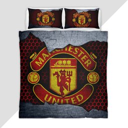 Soccer Manchester United F.C. Sports 02 Duvet Cover - Manchester United Bedding Set