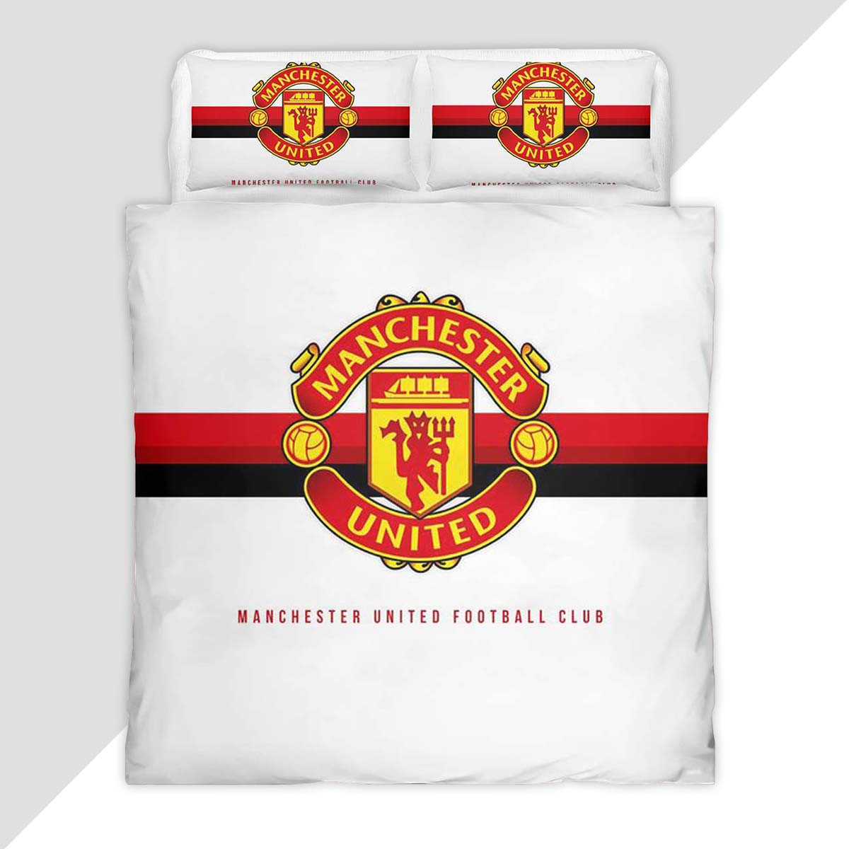 Soccer Manchester United F.C. Sports Football Club Duvet Cover - Manchester United Bedding Set