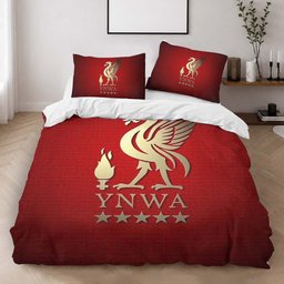 Liverpool FC You Never Walk Alone 02 Duvet Cover - Liverpool FC Bedding Set 2