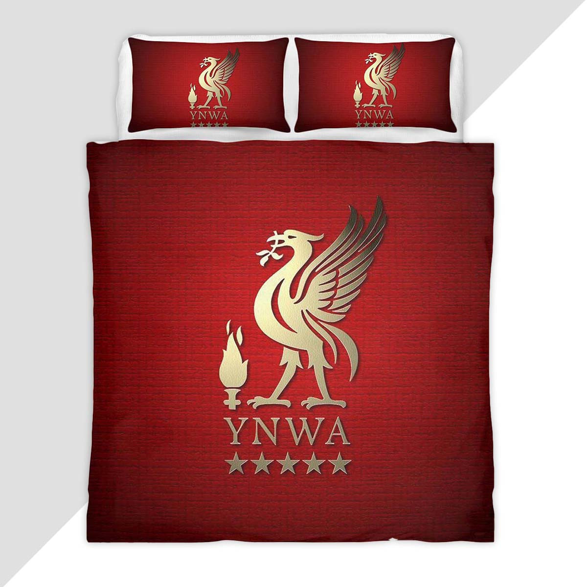 Liverpool FC You Never Walk Alone 02 Duvet Cover - Liverpool FC Bedding Set