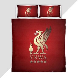 Liverpool FC You Never Walk Alone 02 Duvet Cover - Liverpool FC Bedding Set