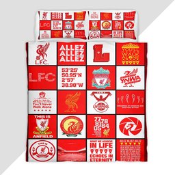 Liverpool Football Club You will never walk alone 101 Duvet Cover - Liverpool FC Bedding Set