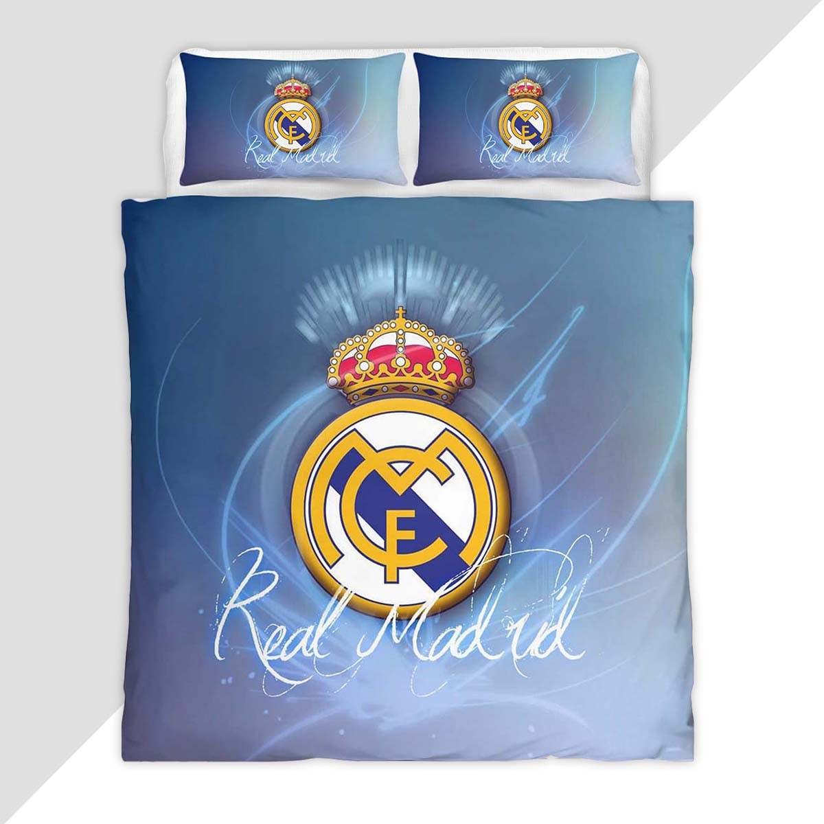 Real Madrid Football Club 12 Duvet Cover - Real Madrid Bedding Set