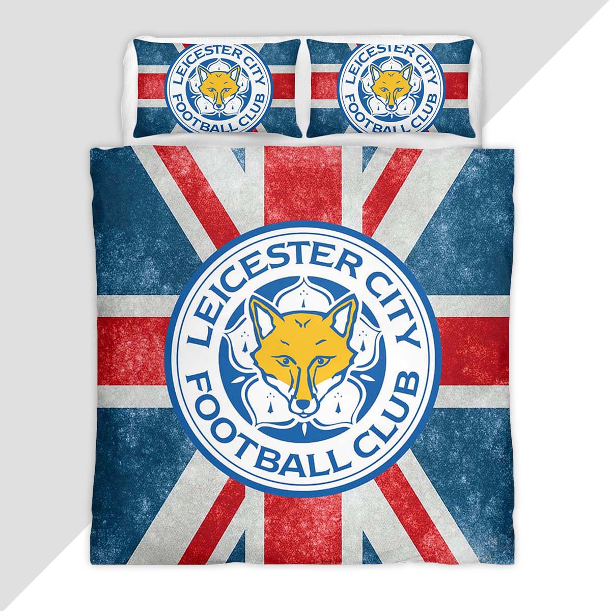 Leicester City Football Club 02 Duvet Cover - Leicester City Bedding Set